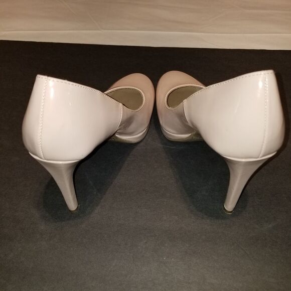 FIONI WOMEN"S HIGH HEEL ROUND TOE SLIP-ON SHOE - Picture 10 of 14